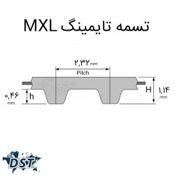 تسمه تایمینگ 104 MXL صنعتیعکس شماره 1