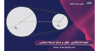 نحوه اندازه‌گیری تسمه صنعتی + راهنمای تعیین طول و سایز تسمه