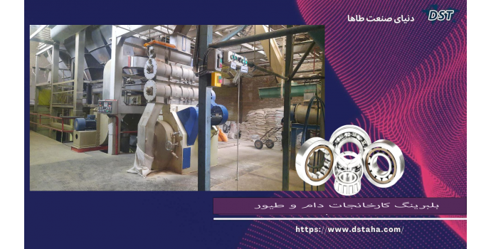 بلبرینگ کارخانجات خوراک دام و طیور