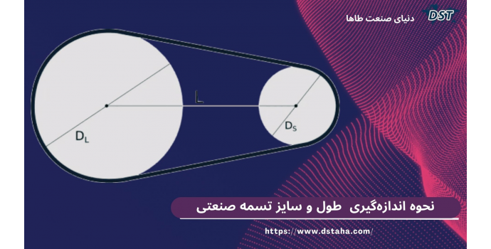 نحوه اندازه‌گیری تسمه صنعتی + راهنمای تعیین طول و سایز تسمه